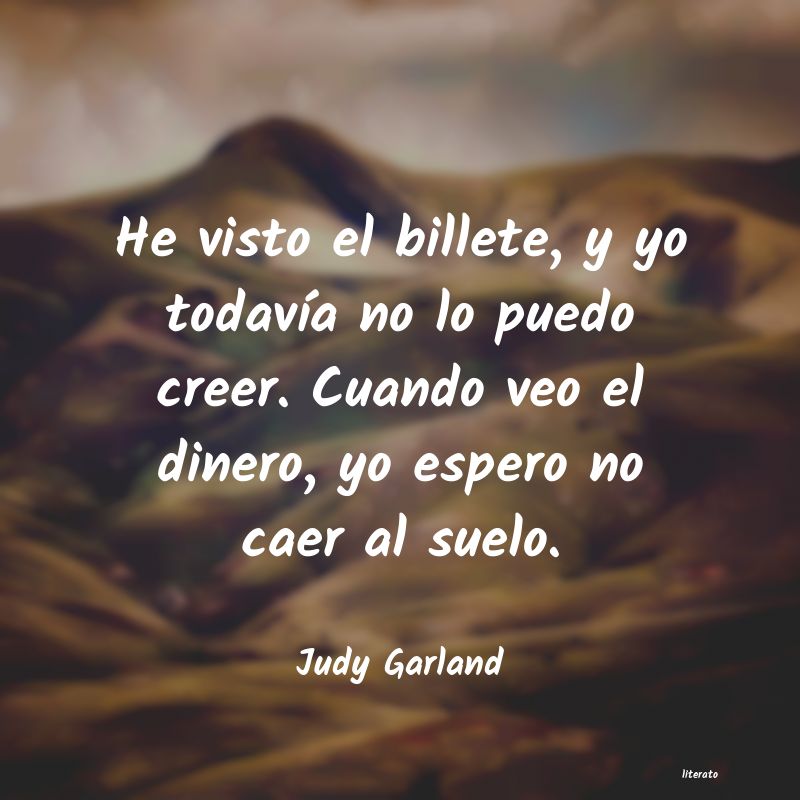 Frases de Judy Garland