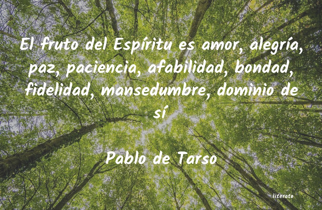 frases de Pablo de Tarso