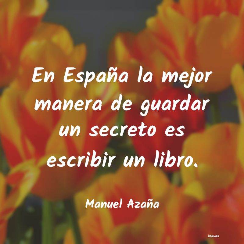 frases de Manuel Azaña