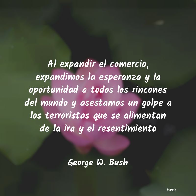 Frases de George W. Bush