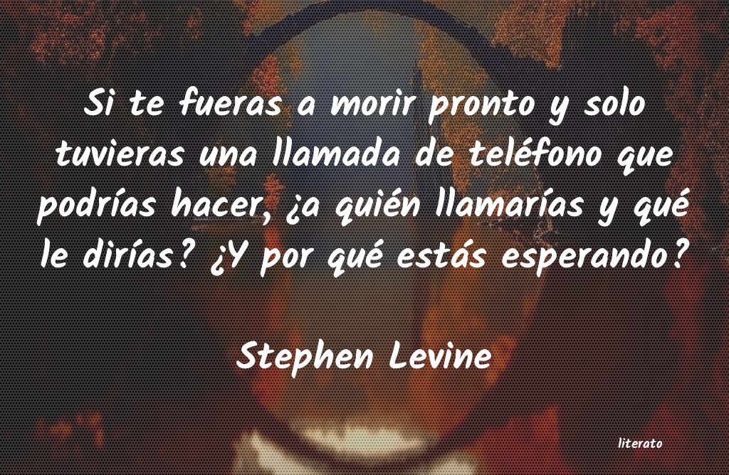 frases de Stephen Levine
