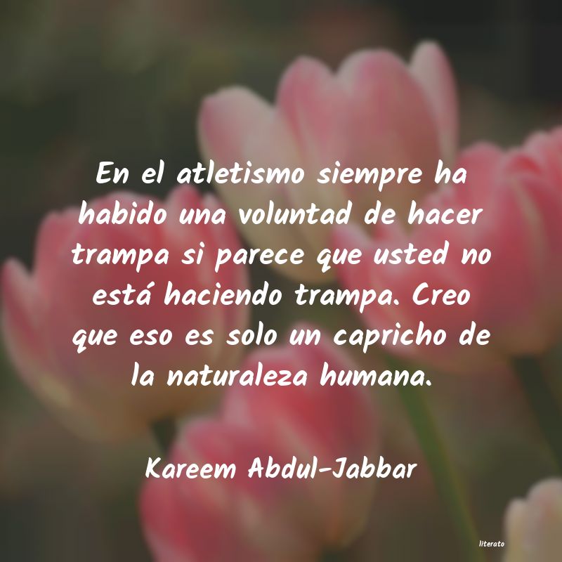 Frases de Kareem Abdul-Jabbar