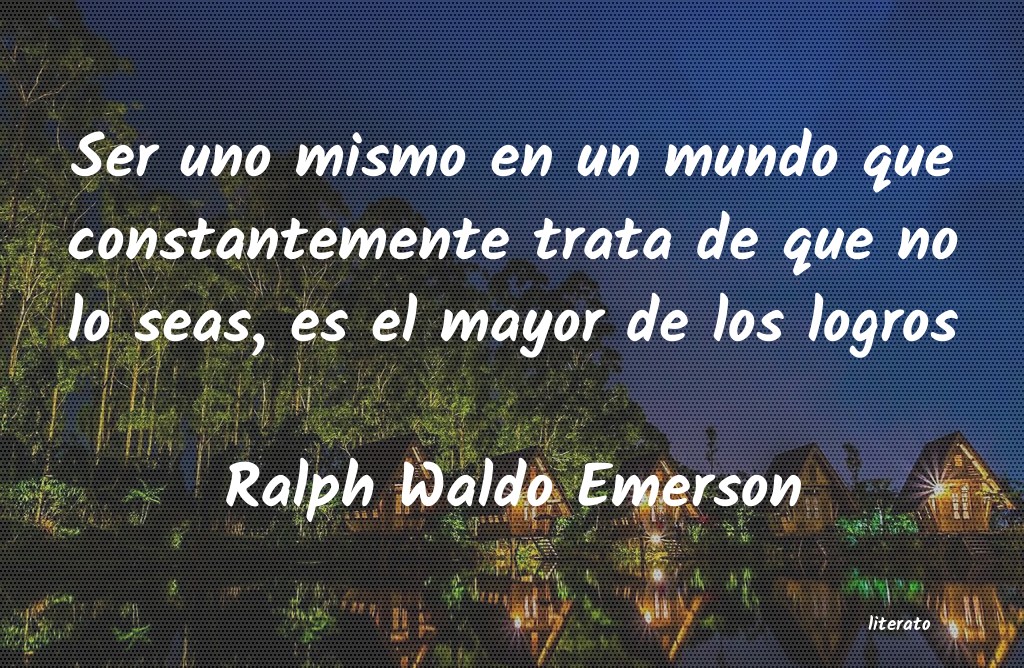 Frases de Ralph Waldo Emerson