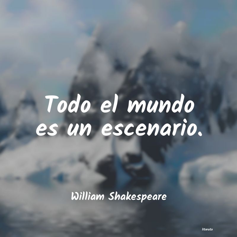 Frases de William Shakespeare