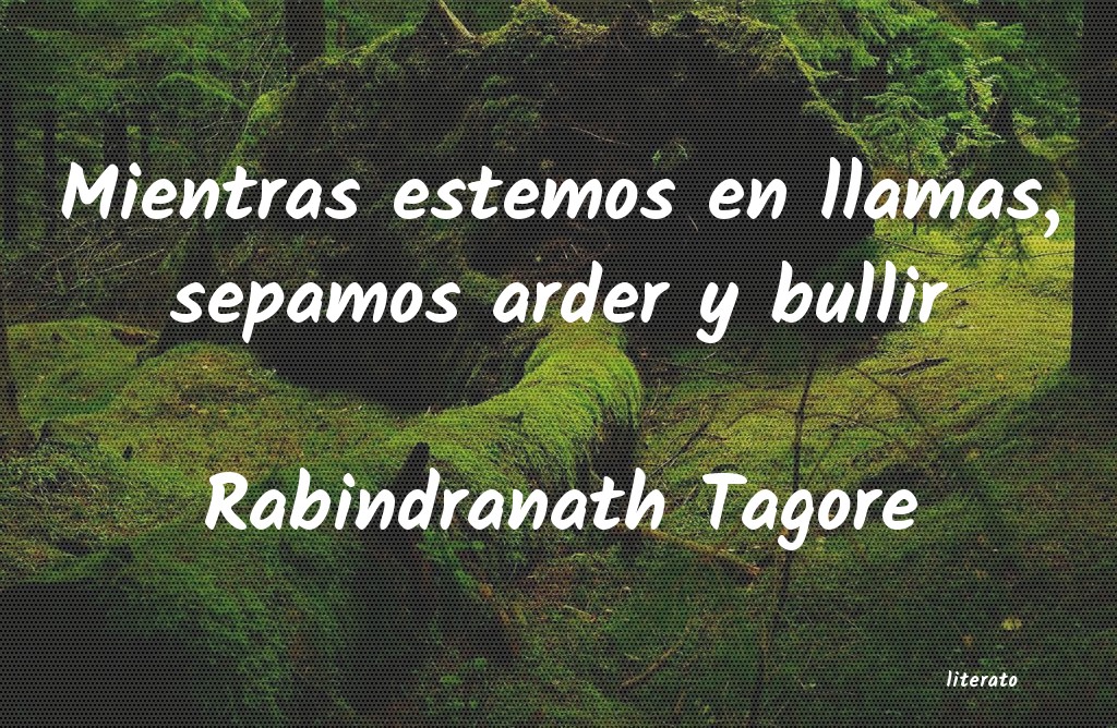 Frases de Rabindranath Tagore