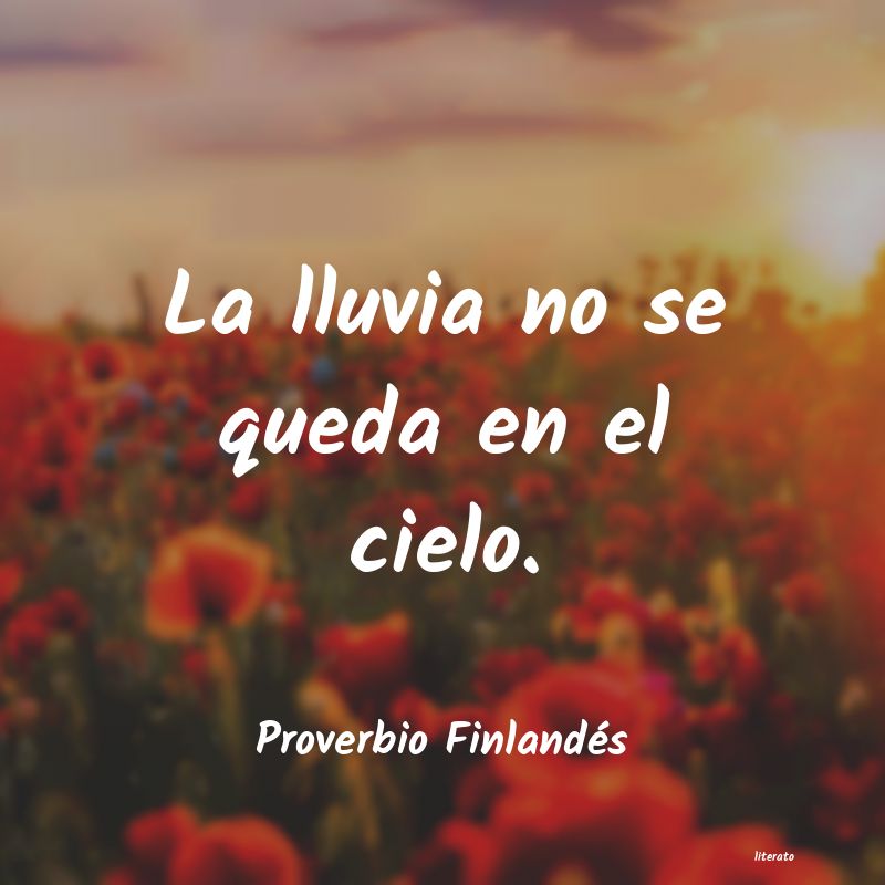 frases de Proverbio Finlandés