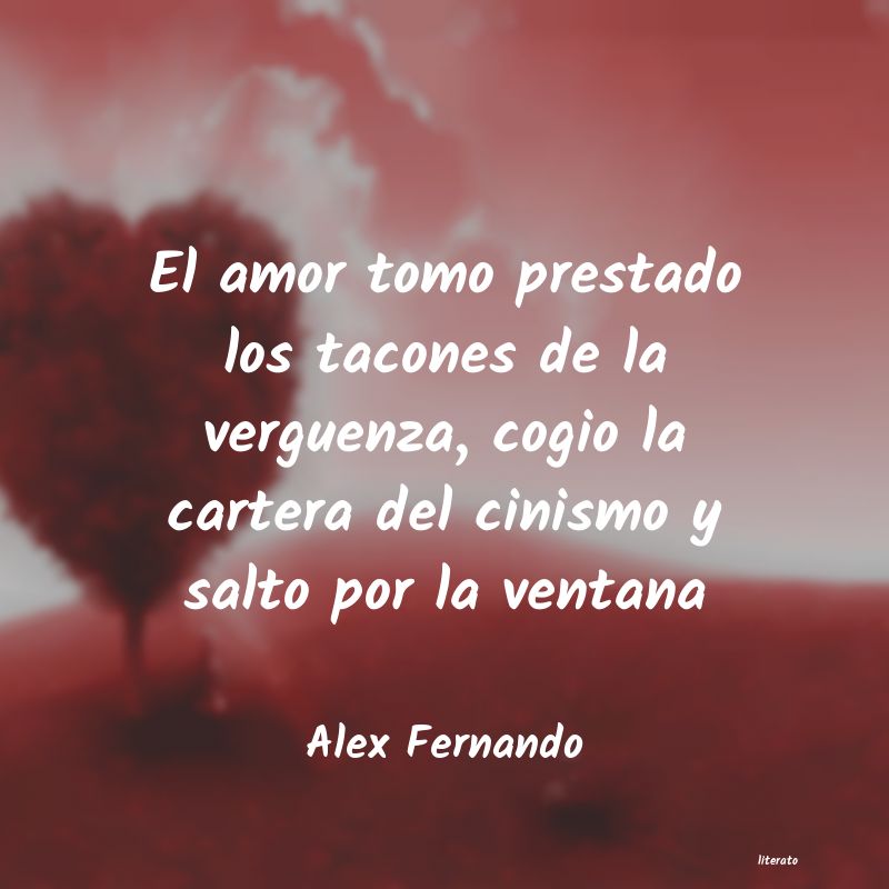 frases de Alex Fernando