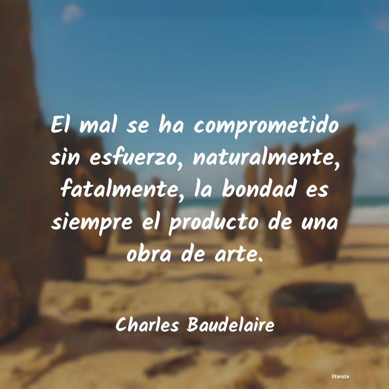 frases de Charles Baudelaire