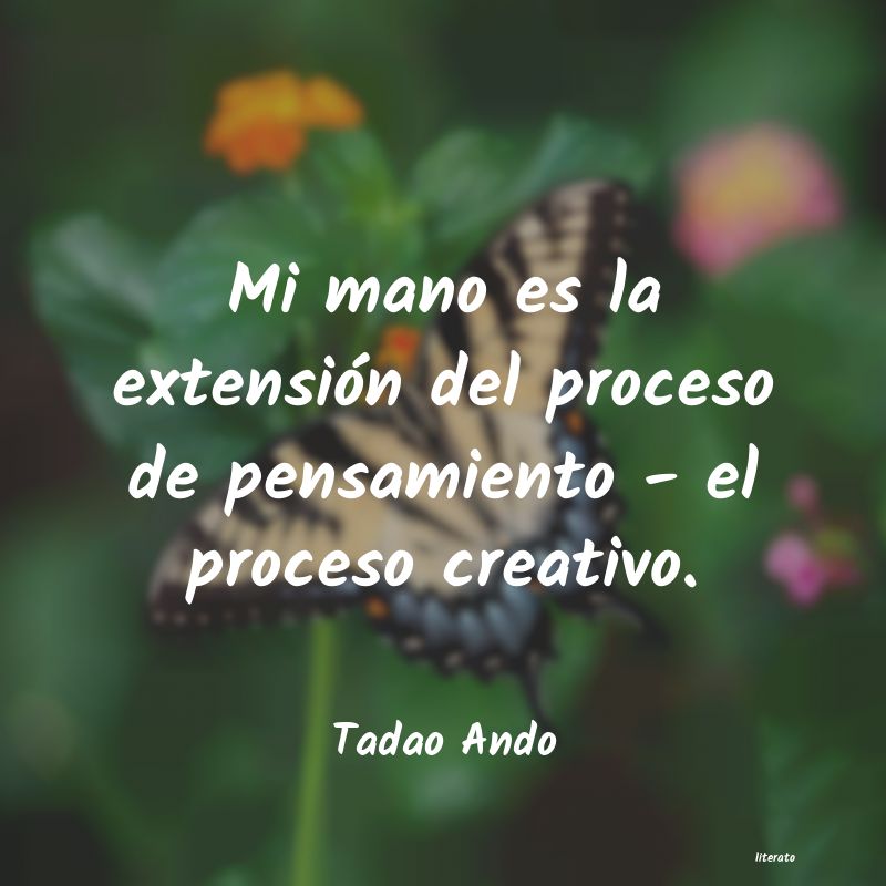 Frases de Tadao Ando