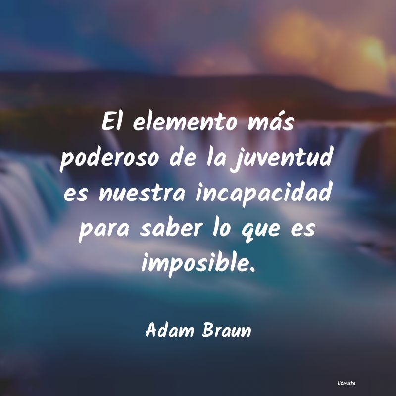 frases de Adam Braun
