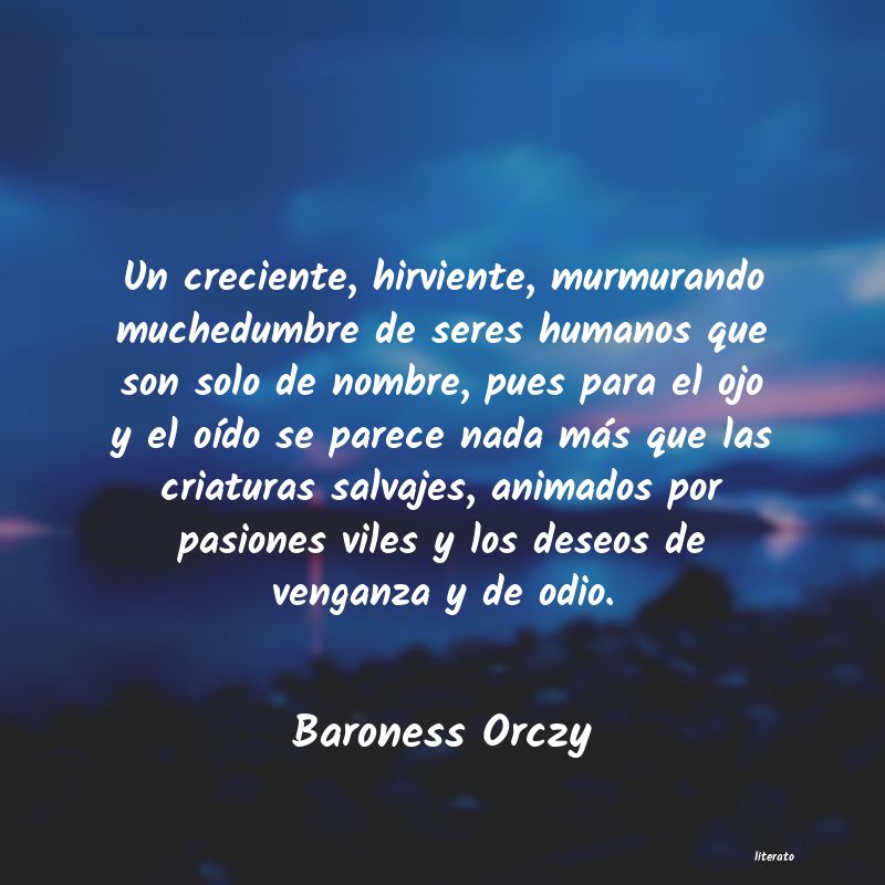 Frases de Baroness Orczy