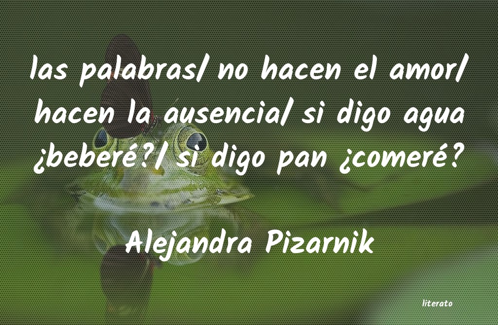 frases de Alejandra Pizarnik