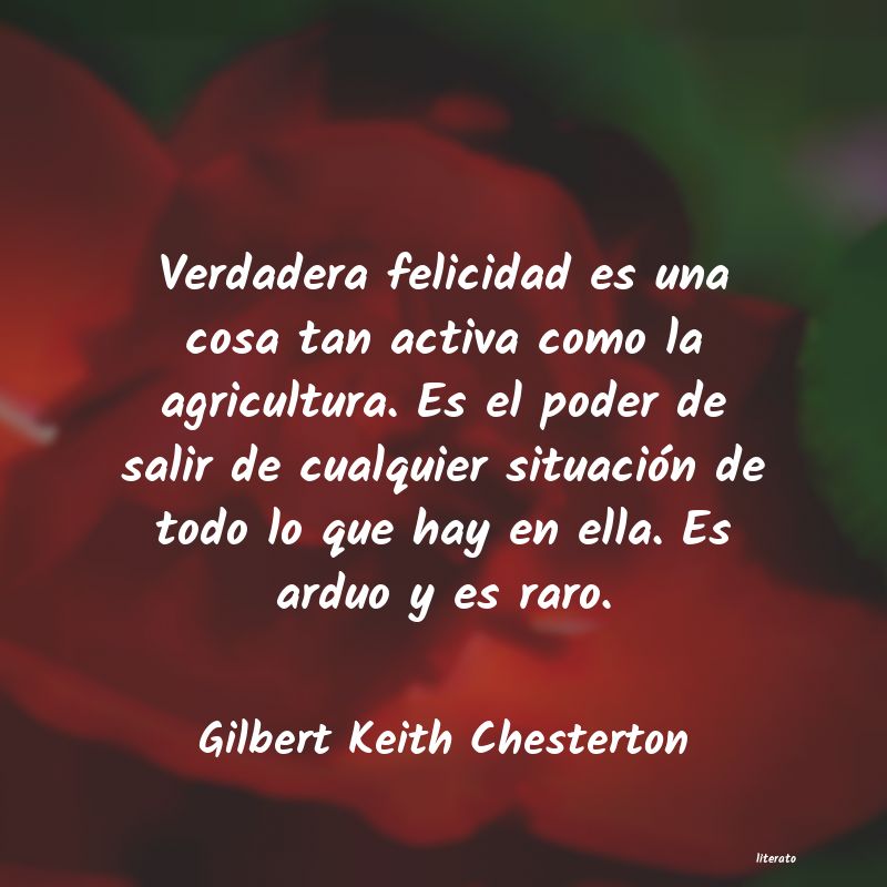 Frases de Gilbert Keith Chesterton