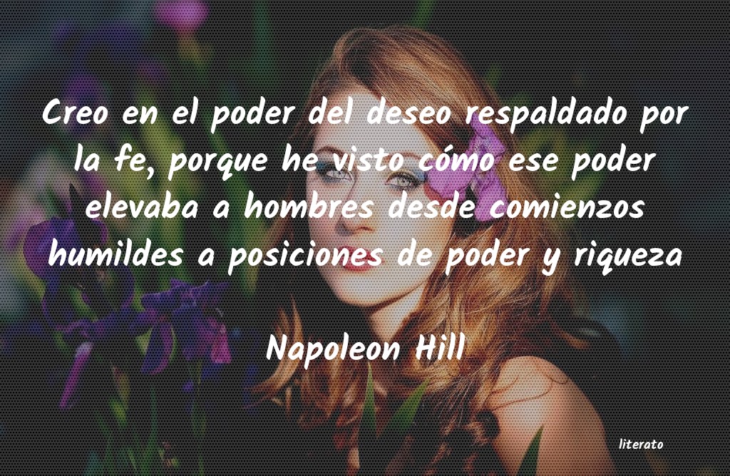 frases de Napoleon Hill
