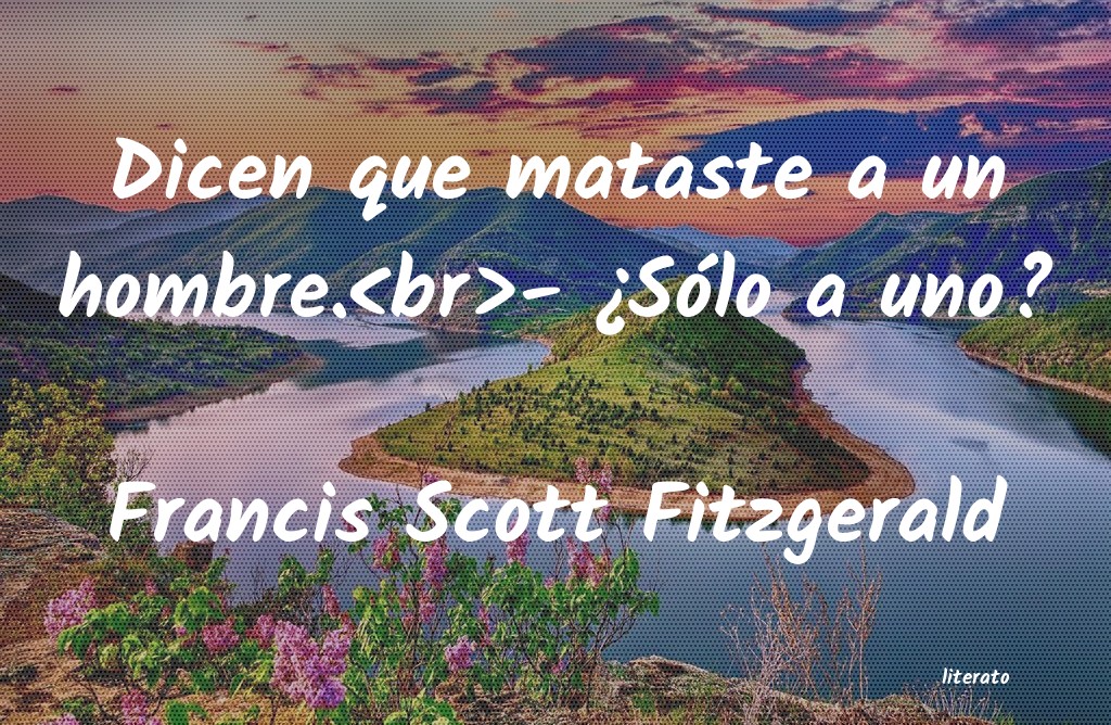 frases de Francis Scott Fitzgerald