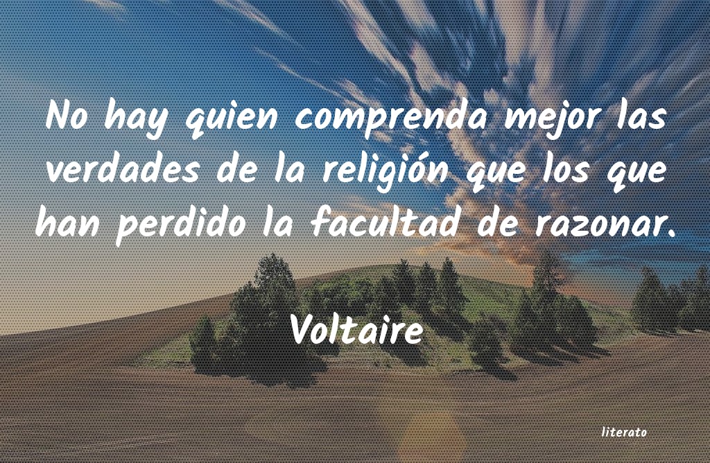 Frases de Voltaire