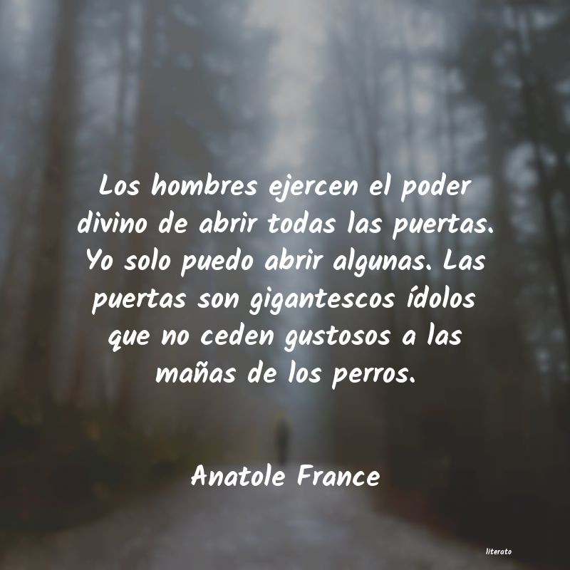 Frases de Anatole France