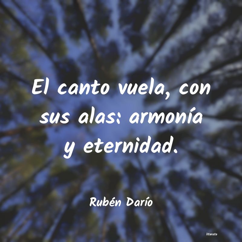 Frases de Rubén Darío