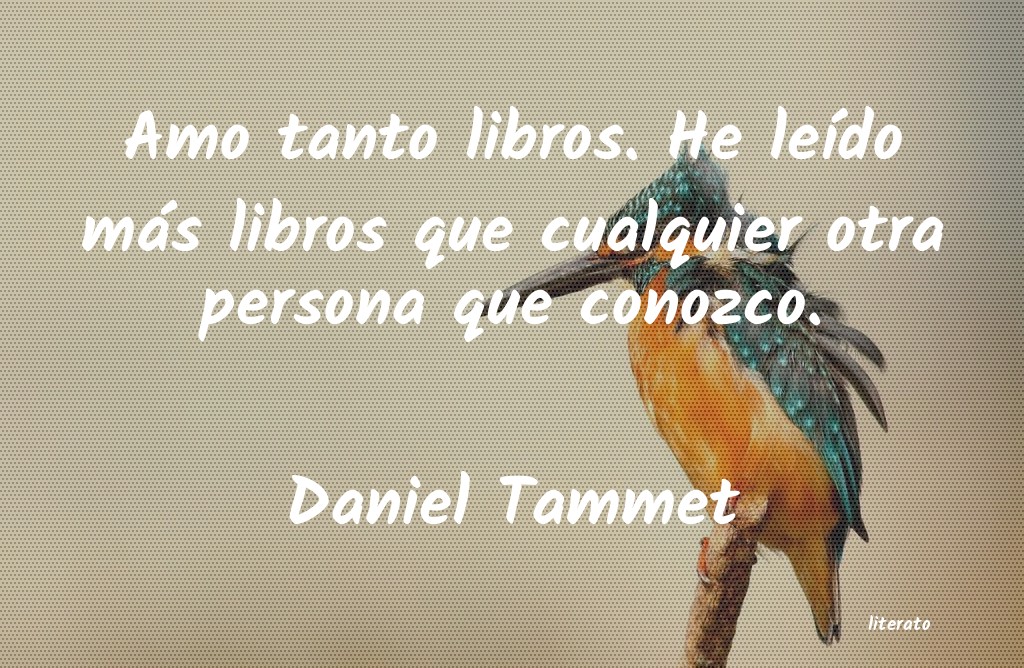 Frases de Daniel Tammet
