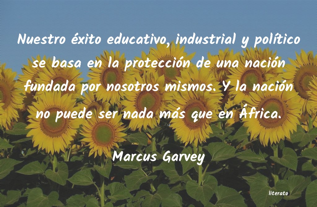 Frases de Marcus Garvey