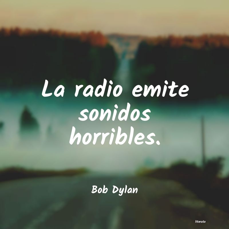 Frases de Bob Dylan