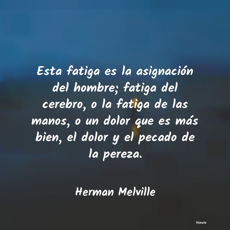 frases de Herman Melville