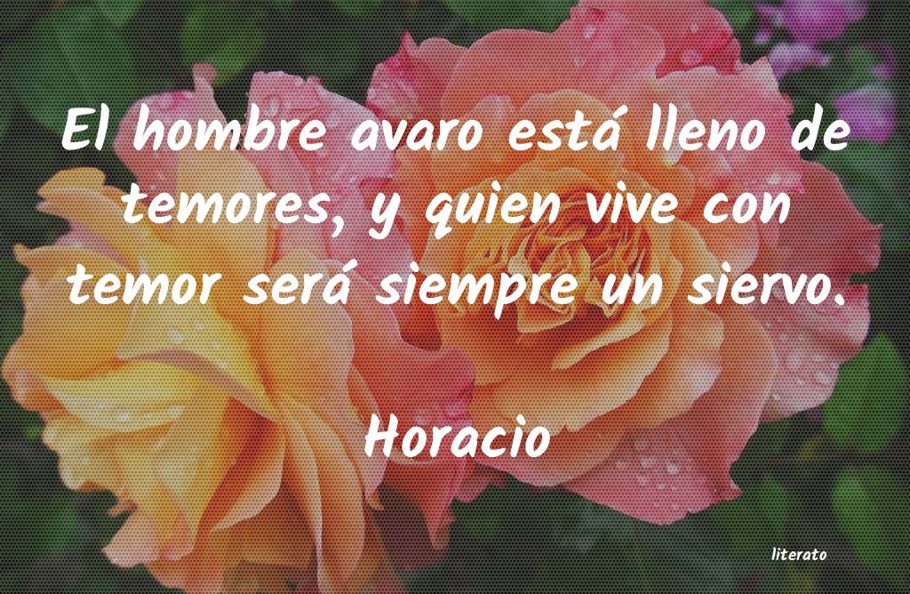 frases de Horacio
