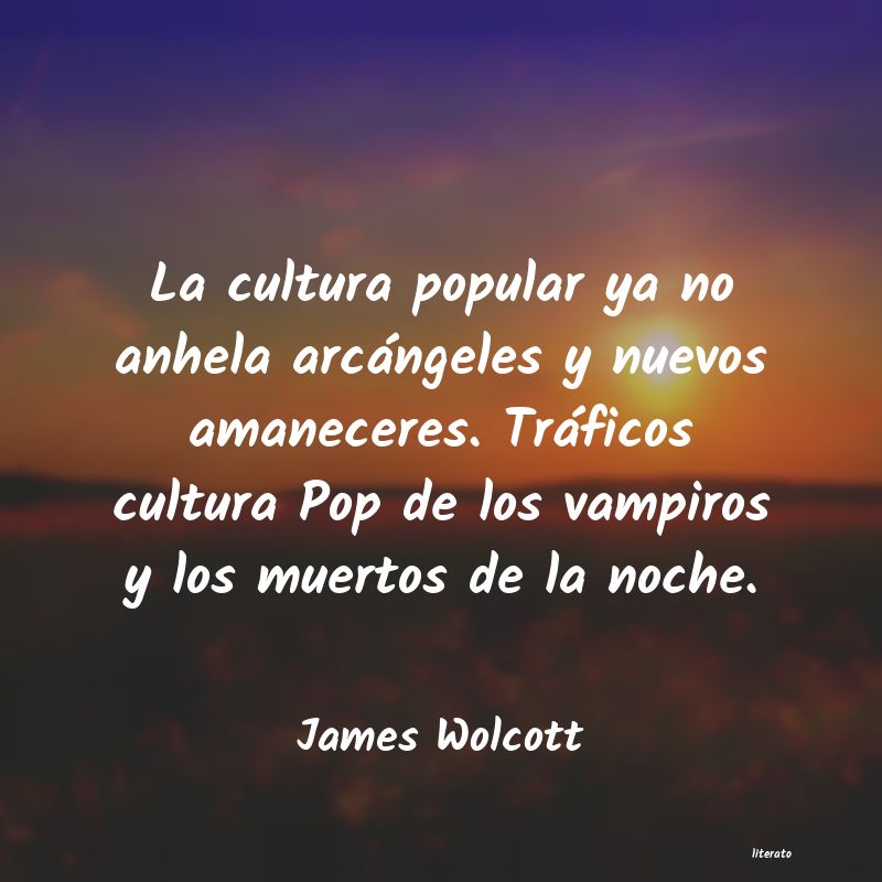 frases de James Wolcott