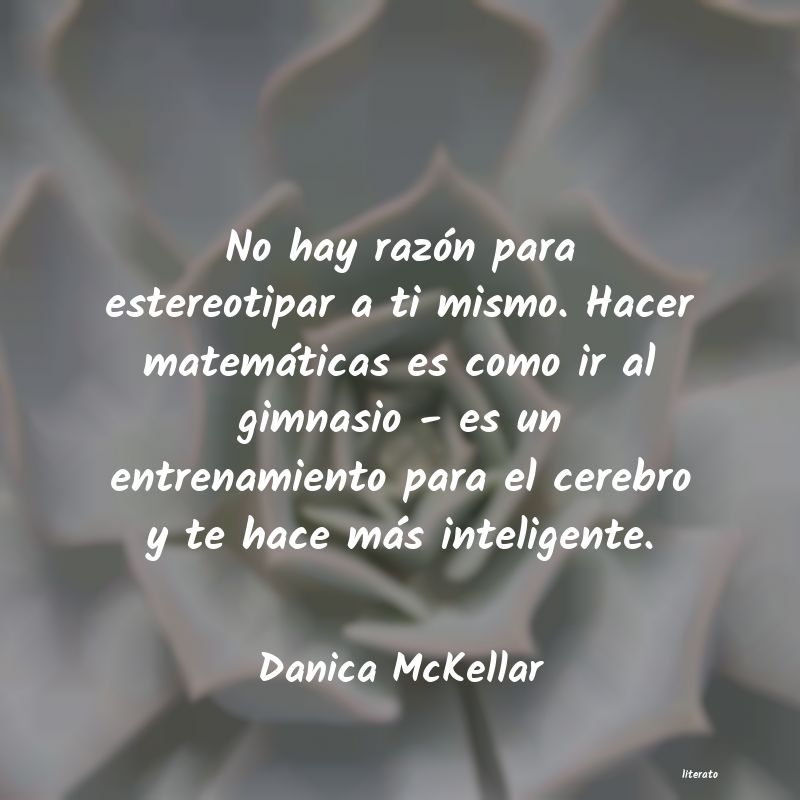 Frases de Danica McKellar