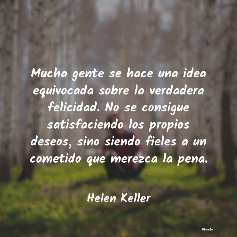 Frases de Helen Keller