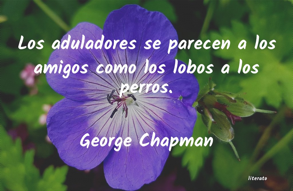 Frases de George Chapman