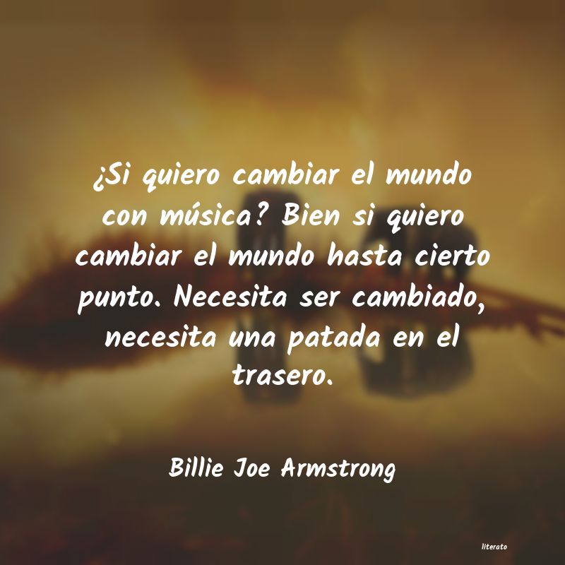 Frases de Billie Joe Armstrong