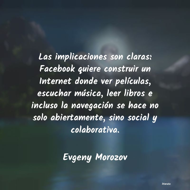 frases de Evgeny Morozov