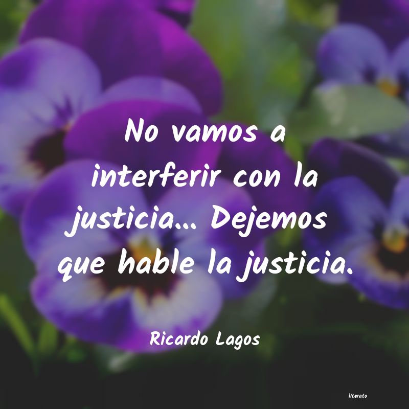frases de Ricardo Lagos