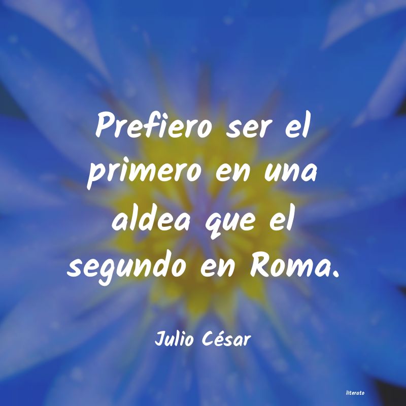 frases de Julio César