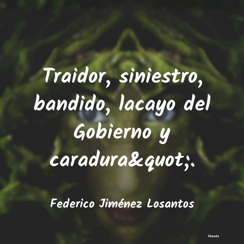 frases para un traidor