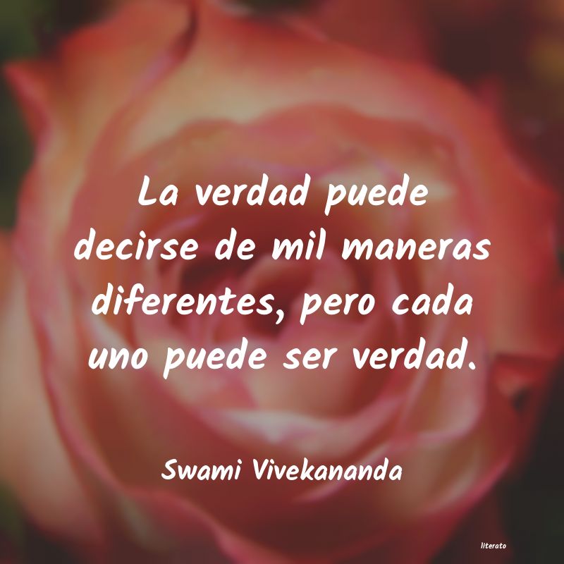 Frases de Swami Vivekananda