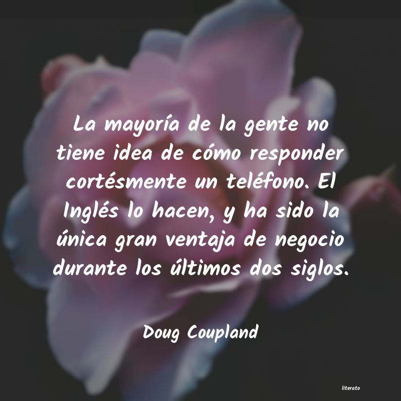 Frases de Doug Coupland