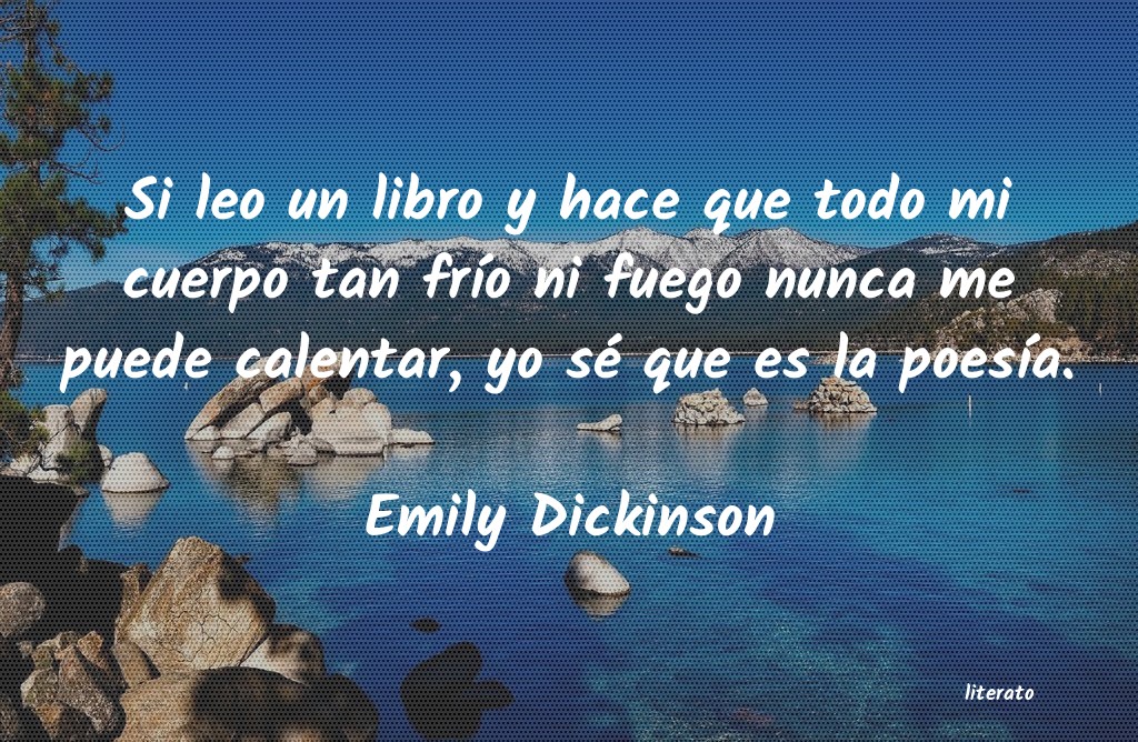 Frases de Emily Dickinson