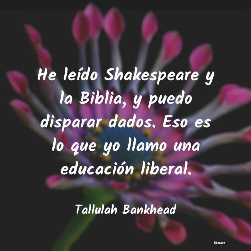 Frases de Tallulah Bankhead