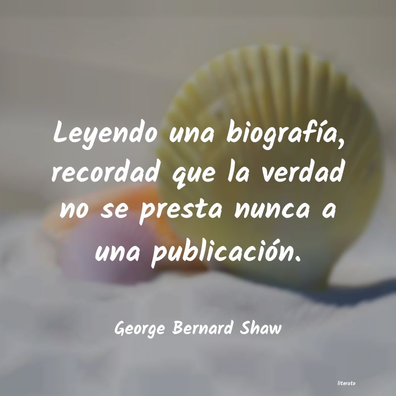 <ol class='breadcrumb' itemscope itemtype='http://schema.org/BreadcrumbList'>
<li itemprop='itemListElement'><a href='/autores/'>Autores</a></li>
<li itemprop='itemListElement'><a href='/autor/george_bernard_shaw/'>George Bernard Shaw</a></li>
</ol>