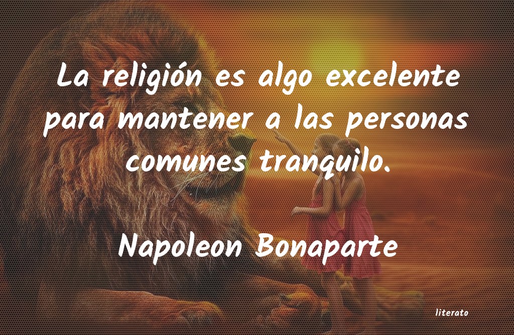 Frases de Napoleon Bonaparte