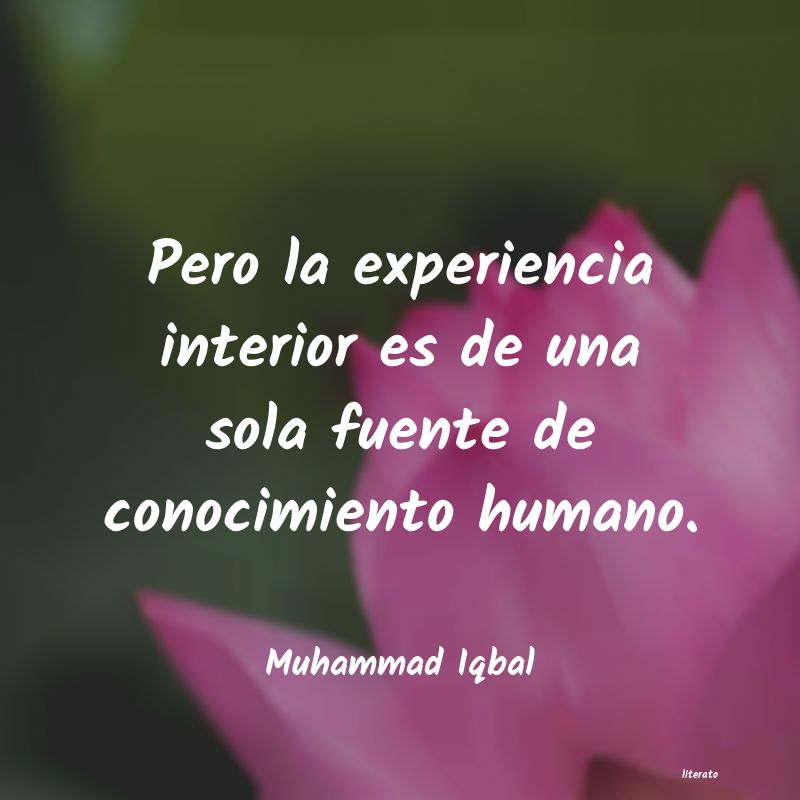 Frases de Muhammad Iqbal