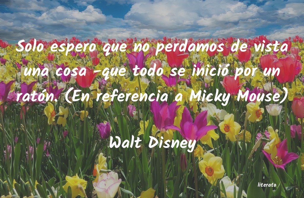 frases de Walt Disney