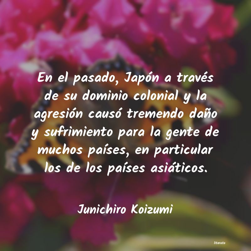 Frases de Junichiro Koizumi