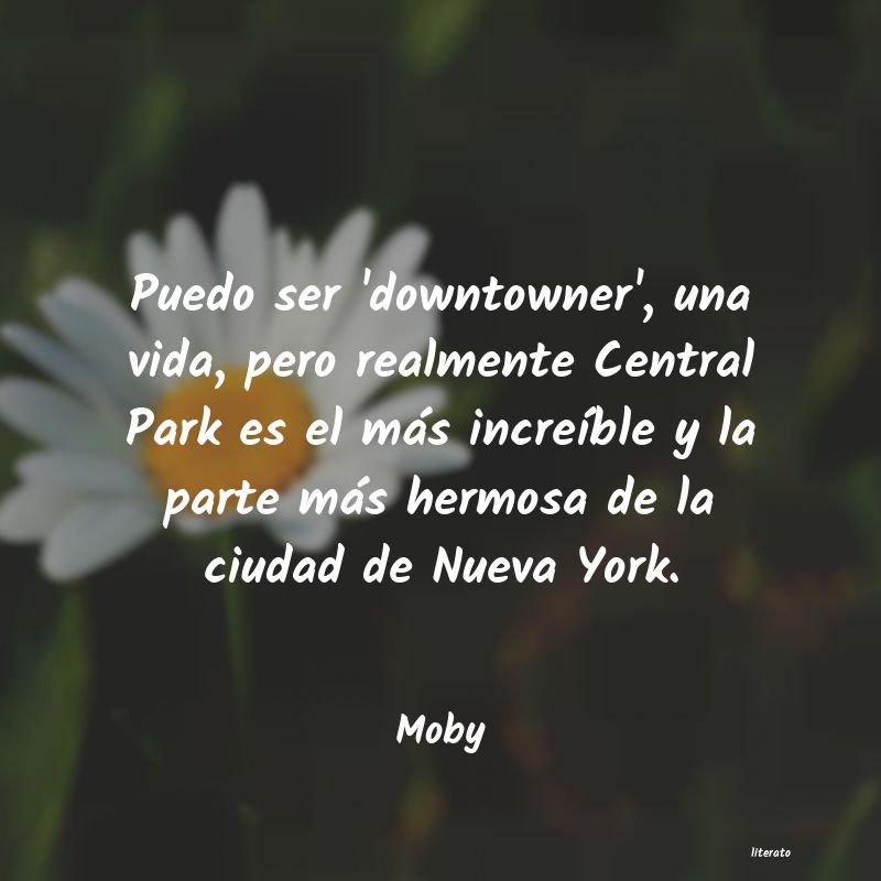 frases de Moby