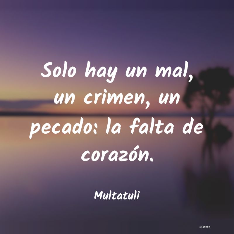 Frases de Multatuli