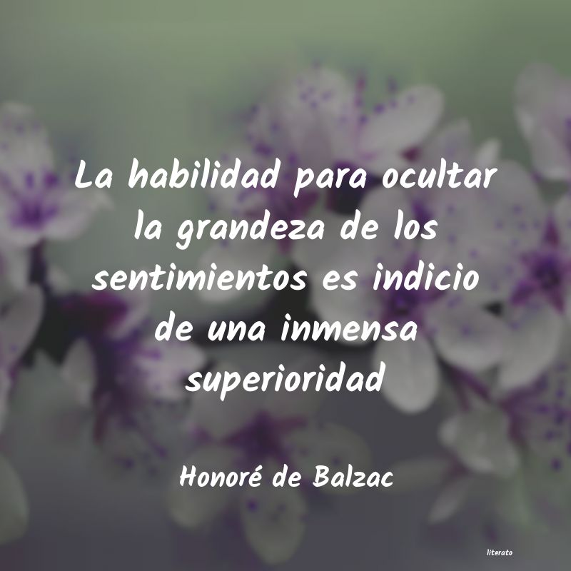 Frases de Honoré de Balzac