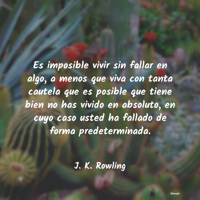 Frases de J. K. Rowling