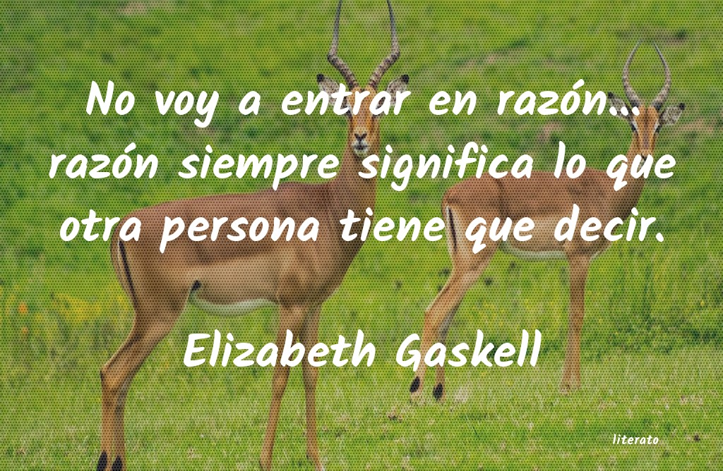 frases de Elizabeth Gaskell